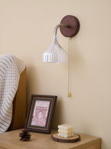 Vera Shade Wood Wall Light, detail view 13