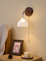 Vera Shade Wood Wall Light, detail view 14