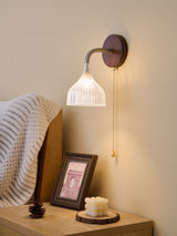 Vera Shade Wood Wall Light, detail view 16