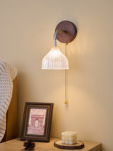 Vera Shade Wood Wall Light, detail view 17