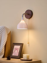 Vera Shade Wood Wall Light, detail view 23