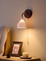 Vera Shade Wood Wall Light, detail view 25