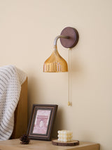 Vera Shade Wood Wall Light, detail view 32