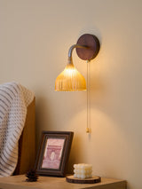 Vera Shade Wood Wall Light, detail view 33
