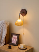 Vera Shade Wood Wall Light, detail view 42