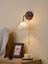 Vera Shade Wood Wall Light, detail view 47