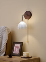 Vera Shade Wood Wall Light, detail view 48