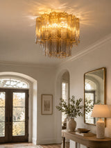 Vera Vale Glass Ceiling Light, detail view 9