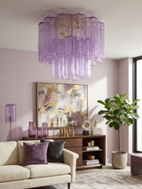 Vera Vale Glass Ceiling Light, detail view 12