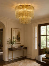 Vera Vale Glass Ceiling Light, detail view 14