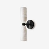 Vesper Oak Alabaster Wall Light, detail view 11