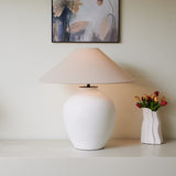 Vesper Prism Ceramic Table Lamp, detail view 2
