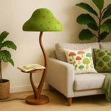 Vesper Rain Wood Floor Lamp, detail view 2