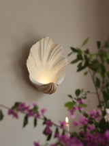 Vian Reed Wood Wall Light, detail view 2