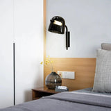 Wren Line Glass Wall Light, detail view 4