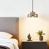 Zella Linden Travertine Pendant Light, detail view 5