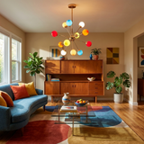 Zella Meadow Glass Chandelier, detail view 7
