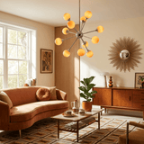Zella Meadow Glass Chandelier, detail view 8