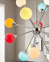 Zella Meadow Glass Chandelier, detail view 14
