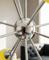 Zella Meadow Glass Chandelier, detail view 15