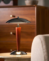Arden Iris Metal Table Lamp, detail view 4