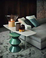 Thea Oak Glass Table Lamp, detail view 16