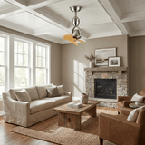 Liora Pine Copper Ceiling Fan, detail view 8