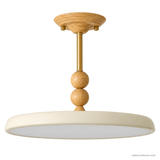 Oriel Nest Metal Ceiling Light, B15 Nature unlit