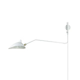Cora Wave Brass Wall Light, detail view 17
