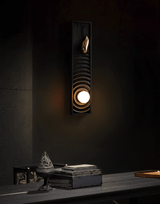 Yara Wave Glass Wall Light, detail view 24