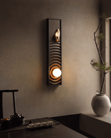 Yara Wave Glass Wall Light, detail view 28