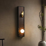 Yara Wave Glass Wall Light, detail view 35
