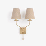 Ilan Harbor Fabric Wall Light